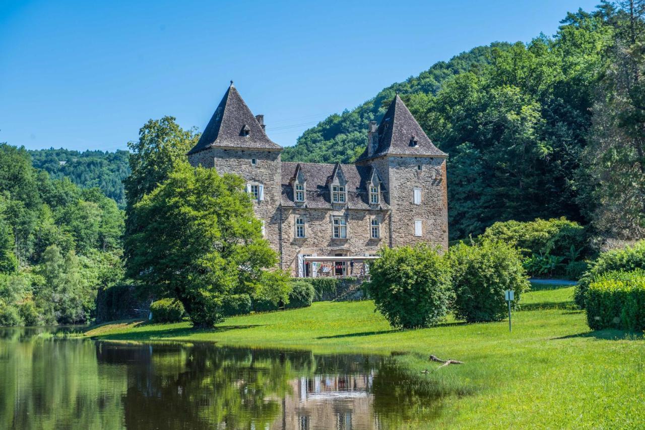 Camping Le Chateau Du Gibanel Saint-Martial-Entraygues Экстерьер фото